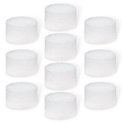 Replacement Air Filters for Pediatric and Adult Nebulizers - 10 Pack - Nebulizers & CPAP Equipment and Supplies – Only Nebulizers