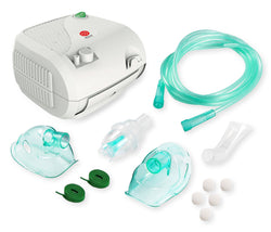Complete Nebulizer Compressor System with Mask Kits by Wave Medical Products - Nebulizers & CPAP Equipment and Supplies – Only Nebulizers
